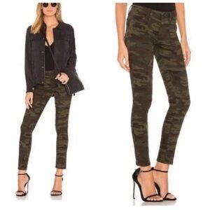 Anthropologie Sanctuary camouflage skinny pants trousers size S